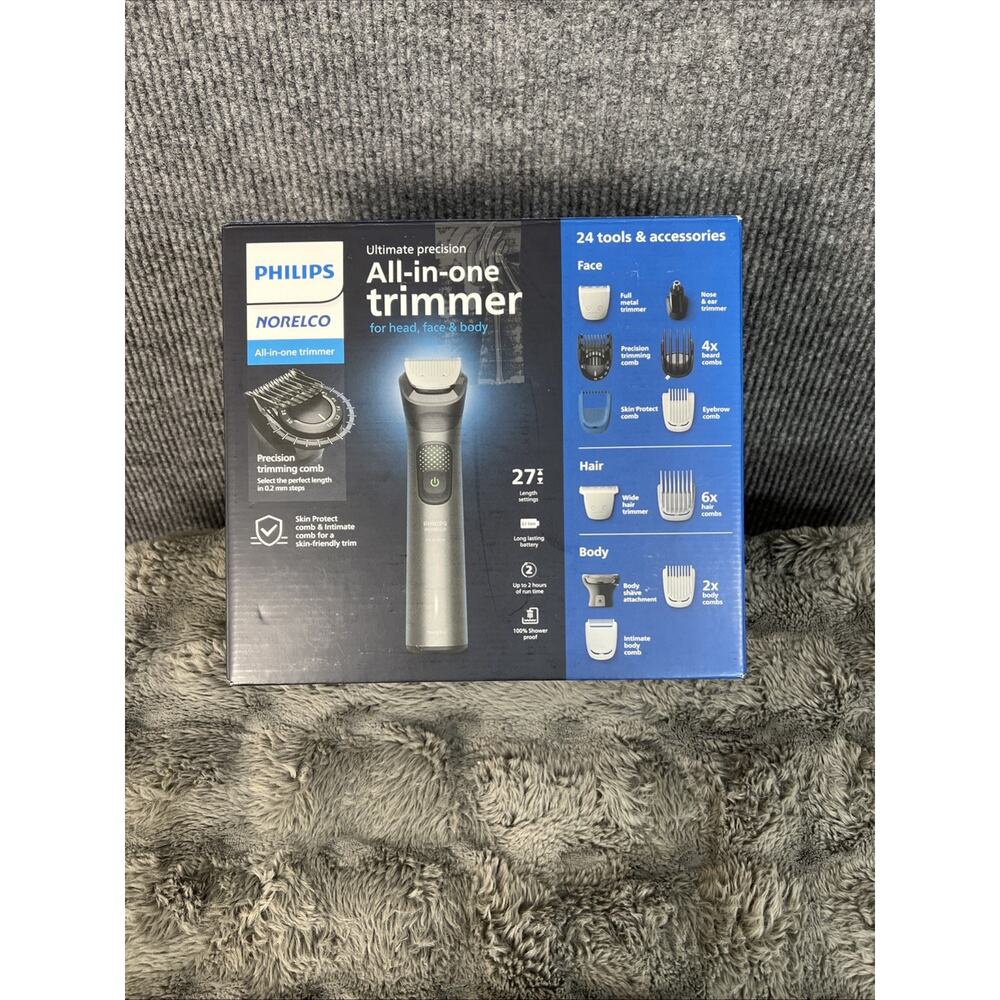 Philips Norelco All-in-One Multigroom Trimmer MG9526/40 - Picture 8 of 8